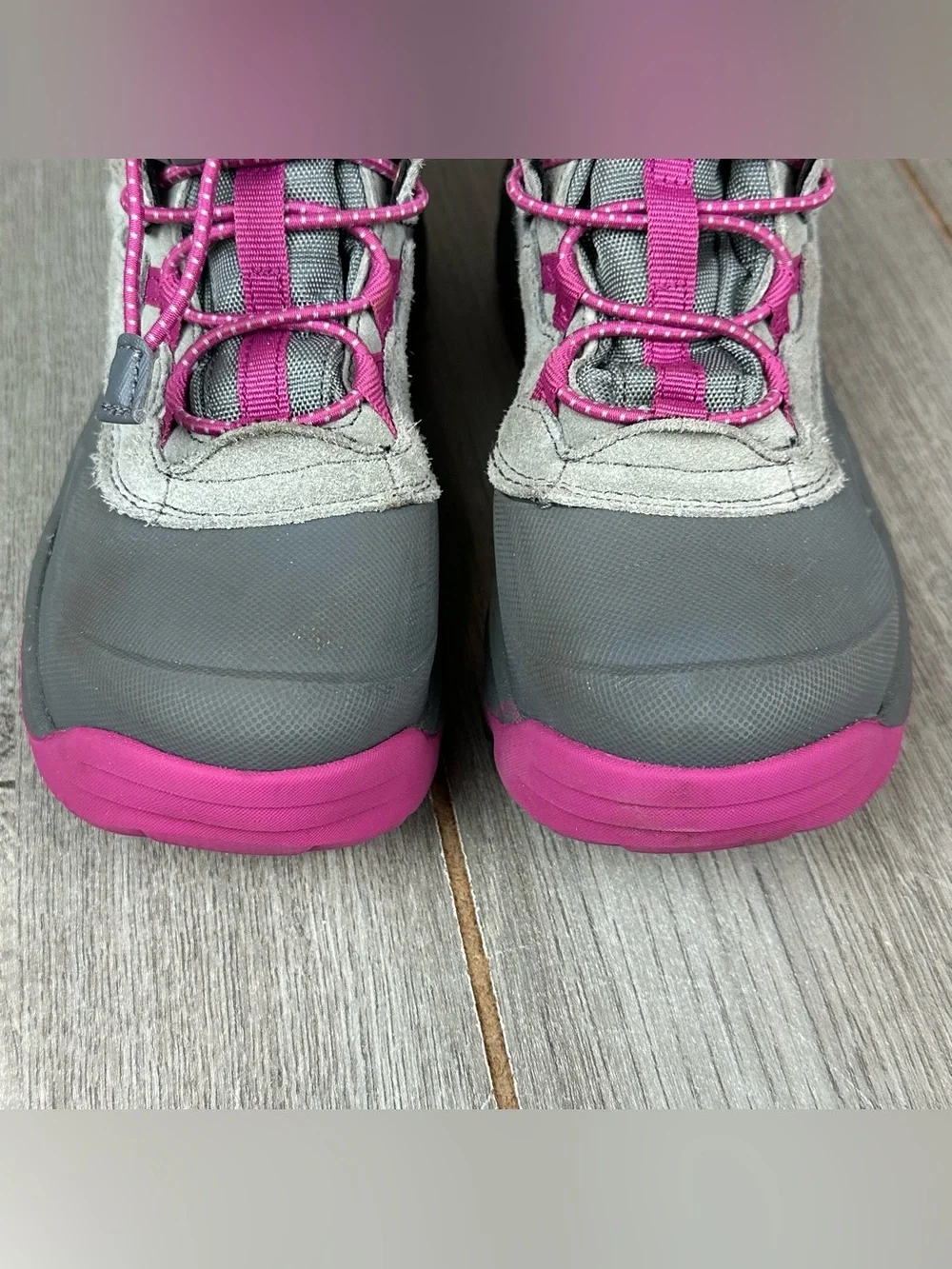 Merrell Kids Gray and Pink Rain & Hiking Boots
